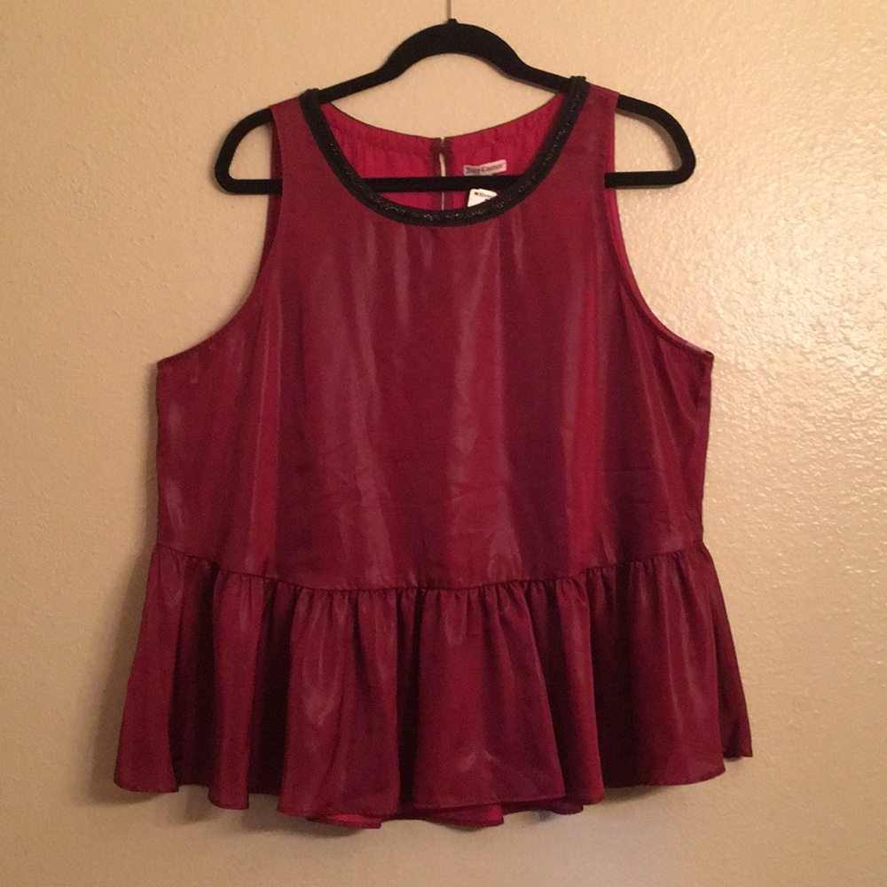 Juicy Couture Peplum Top